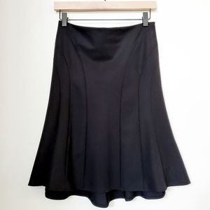 BCBGMaxAzria Black Wool Skirt